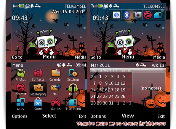 Nokia C3-01 Themes
